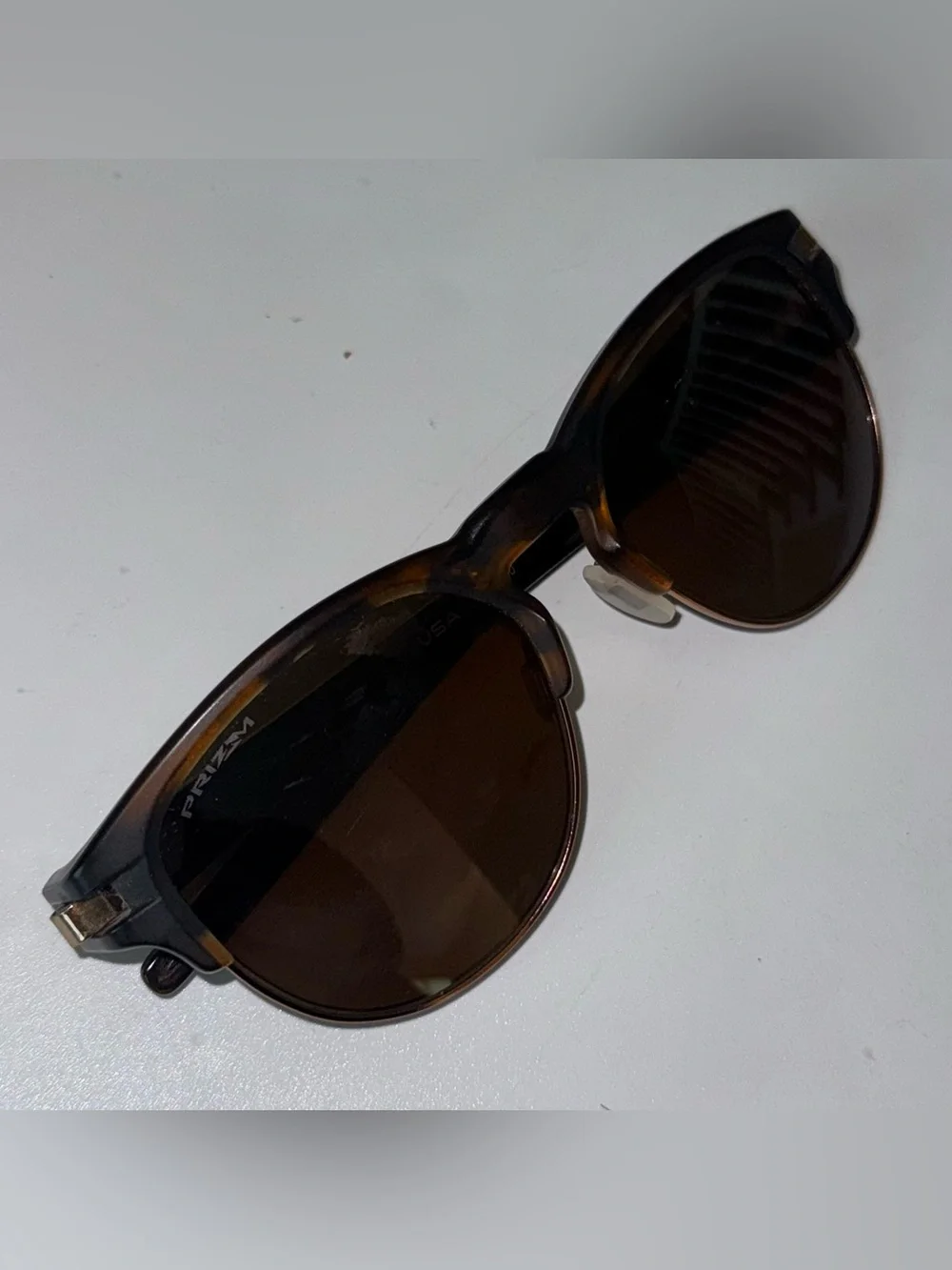 OAKLEY Latch Key Size L PRIZIM Sunglasses Brown Tortishell